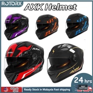 Fullface Motorcycle Helmet Dual Visor AXK557 58-63CM Racing Topi Keledar Motosikal 头盔