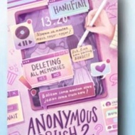 ANONYMOUS CRUSH 2 NOVEL - FREE PACKING COST