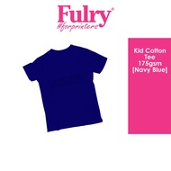 Kid Cotton Tee Navy Blue (Foursquare 175gsm)