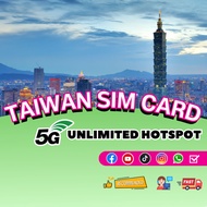 JOYTEL【 Taiwan SIM Card 】【 🔥UNLIMITED CHEAP PRICE 】Taiwan Prepaid SIM Card Taiwan Simkad