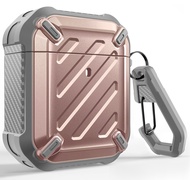 SUPCASE UB Pro CaseสำหรับAirpods 1 & 2 ฝาครอบป้องกันที่ทนทานร่างกายเต็มรูปแบบพร้อมCarabiner