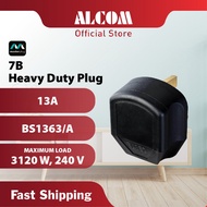 [New Arrival] MASTERPLUG 7B Heavy Duty UK Plug with 13AMP Fuse, 3120W, 220-240V & IP20 Rating