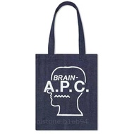 海外預訂 brain dead x A.P.C. 洗水牛仔托特包