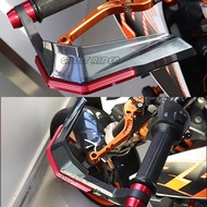 UNIVERSAL 22MM HANDLE BAR HANDGUARD HAND GUARD TANGAN COVER CAP SCRAMBLER SUPERBIKE VERSYS DUKE KTM 