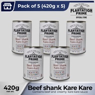 PLANTATION PRIME BEEF SHANK KARE-KARE 420G (Pack of 5)