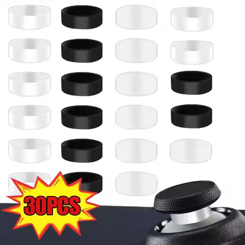 1/30PCS Joystick Rubber Cover for Steam Deck/Switch/PS4/PS5 Accessories Joy Stick Wear Resisting Ela