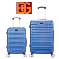 20"+24" 2IN1 SET ANTI SCRATCH SURFACE HARD CASE EXPANDABLE + 30% CAPACITY LUGGAGE BAG TRAVEL LUGGAGE