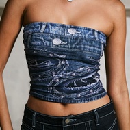 Merge Official - Merge Edgy Tube Top (พร้อมส่ง)