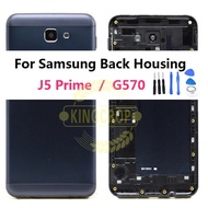 For Samsung Galaxy J5 Prime G570 G570F G570K Back  Cover Door Rear Glass Housing Case For SAMSUNG j5