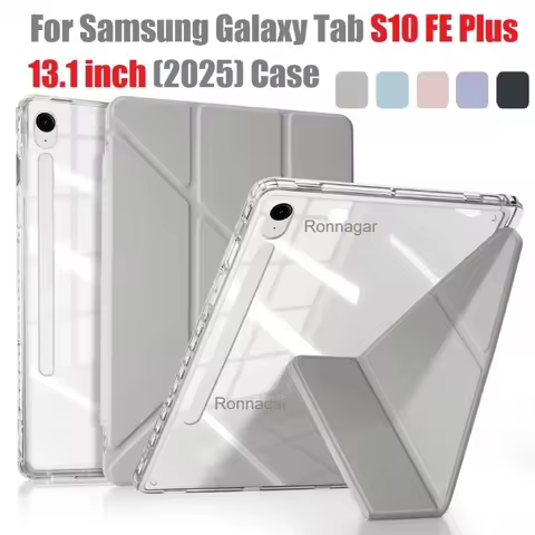 Y Fold Case for Samsung Galaxy Tab S10 FE+ Plus 13.1 inch 2025 SM-X620/X626 S7 S8 S9 11'' S10 FE 10.