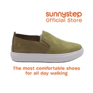 Sunnystep - Elevate Walker - Velvet Olive - Most Comfortable Walking Shoes