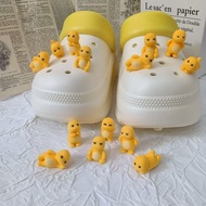Hole shoes Cute mini cartoon healing milk dragon diy shoes Flower Shoe Buckle Accessories Detachable