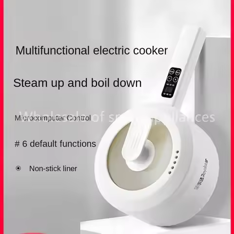 Electric cooking pot student pot household multi-functional small electric wok cooking instant noodl