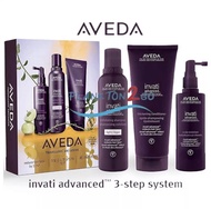 AVEDA Invati Advanced™ System  Set, Shampoo, ครีมนวดม เซรั่ม สูตร Light (ผมบาง) ผลิต 7/21 ป้ายคิง