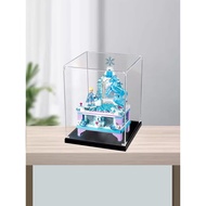 [Acrylic Display Box] Elsa Jewelry Box Frozen Acrylic Display Box Suitable for Lego 41168 Anti-dust 
