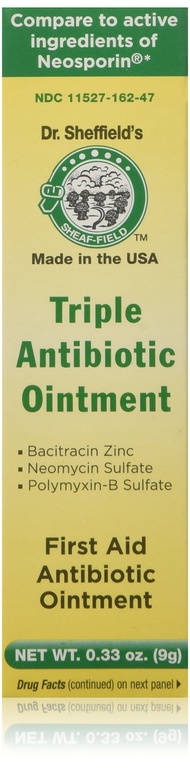 Triple Antibiotic Ointment Net WT, .033 oz(9g)