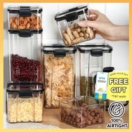 IKEA Premium Airtight Food Storage Container Stackable Plastic Kitchen Bekas Makanan Kedap Udara 密封罐