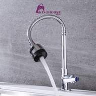 Kinghouse Dishwashing Faucet Sink 2-Level Water Freely Bendable Neck MA-B-505C