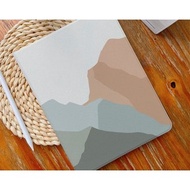 Abstract Mountain Peaks iPad Case with Pencil Holder for iPad Air 4/5 iPad Pro 12.9" 11" 9.7", iPad 