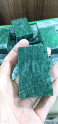 Bahan Batu Giok Sojol Hijau Sulawesi
