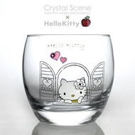 (窗口) 日本製造Hello Kitty x Swarovski 水晶裝飾玻璃杯