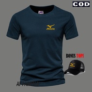 Hat Bonus!!! Mizuno Samping Gold Short T-Shirt/Kaos Distro T-Shirt Short T-Shirt Men &amp; Womenra Premium Cotton Tiedye 30s