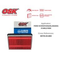 OSK FORD ECONOVAN(SE),MAZDA E1400,E1800 AIR FILTER HE19-23-603