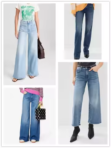 Women Fashion Denim Pants 2025 Early Spring Lady Several Types Zipper Fly Jeans Versatile