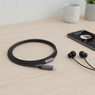Type-C 31 3.5mm/USB-C PD10W Kabel Penyesuai Audio 3-dalam-1 Jenis-C untuk Fon Kepala 3.5mm/Pengecasa