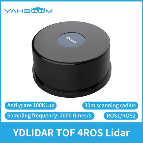 YDLIDAR Lidar 4ROS TOF 30M Range Waterproof Dustproof Anti-Glare 100KLux High-precision Mapping for