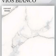 keramik 60x60 lantai putih corak nat cutting vios bianco concord
