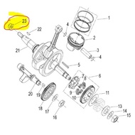 BENELLI R18 SCREW PART - ENGINE
