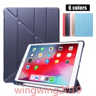 iPad 8th Gen 10.2 inch 2020 iPad 7th 2019 Air 3 Pro 10.5 5th 6th Air 1 2 Case with Pencil Holder Transformers Stand Cover