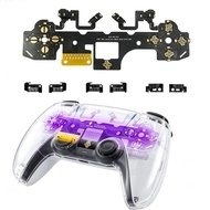 4 Upgraded Buttons Clicky Kit with Omron Micro Switch Compatible with PS5 Controller BDM-030/040/050