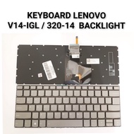 Lenovo V14-IGL V14-IIL High Quality Keyboard LENOVO V14-IGL / 320-14 BACKLIGHT KEYBOARD