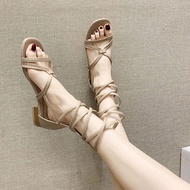 Women Shoes Shop Low Heel Gladiator Sandals