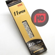 Yaban 11 Speed 116L S11S - Np Silver - Ybn Bicycle Chain