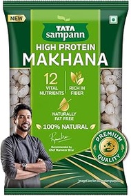 Tata Sampann High Protein Makhana, Fox Nuts With 12 Vital Nutrients, Rich In Fiber, Naturally Fat-Fr
