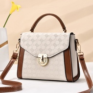 SKM Flap Square Embossed Detail Sling Bag Beg Tangan Perempuan Murah CS336