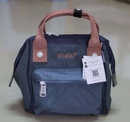 ☑️กระเป๋าสะพายข้าง​  Anello​ tote bag​ mini size กระเป๋าสะพายพาดลำตัว▧ สินค้าของแท้นำเข้า​เอ​ง​☑️▧ มีป้ายกันปลอม▧ กระดุมแบบใหม่ คำว่า "carrot co."