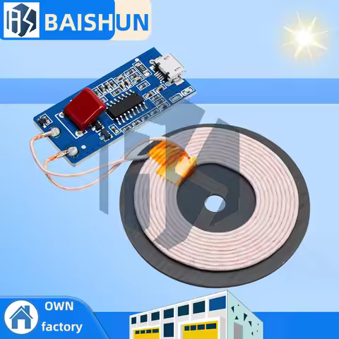5V 1A wireless power supply/charging 5W wireless charger transmitter universal quick charge DIY Micr