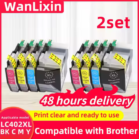 2set 4set 6set LC402 LC402XL ink cartridge for Brother MFC-J5340DW MFC-J6740DW MFC-J6540DW MFC-J6940