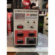 Zebra ZVR-1000TD AVR With Time Delay Power Supply for Computer and Appliances