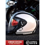 CYRIL CYRIL R18 Motorcycle Helmet Three Quarter Helmet 3/4 Autumn Men Women Scooter 3C Motorcycle Ha