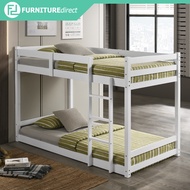 Home Furniture TWISTY Solid Wood Double Decker Bed Bunk Bed Single Bed Frame Single Katil 2 Tingkat Katil Kayu Katil Dou