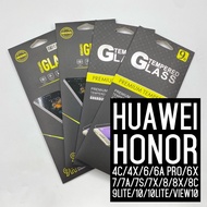 HUAWEI HONOR SERIES - 9H TEMPERED GLASS SCREEN PROTECTOR HONOR 9 LITE 1O 1OLITE VIEW 10 8C 8X 7S 7A 