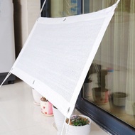 Fence Sun Shade Mesh White Balcony Shade Net Privacy Screen for Balcony Backyard Deck Patio Fence
