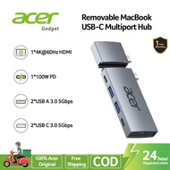 Acer USB C to HDMI Adapter 6 in 2 4K@60Hz UHD Display Plug & Play USB 3.0 5Gbps Data Transfer USB-C