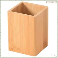 [dreamedge] Desktop Storage Pencil Organizer Desktop Organizer Bamboo Pen Holders