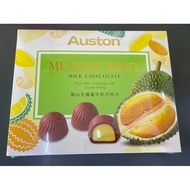 AUSTON DURIAN CHOCOLATE *REAL DURIAN FILLING MILK CHOCOLATE* 100g
